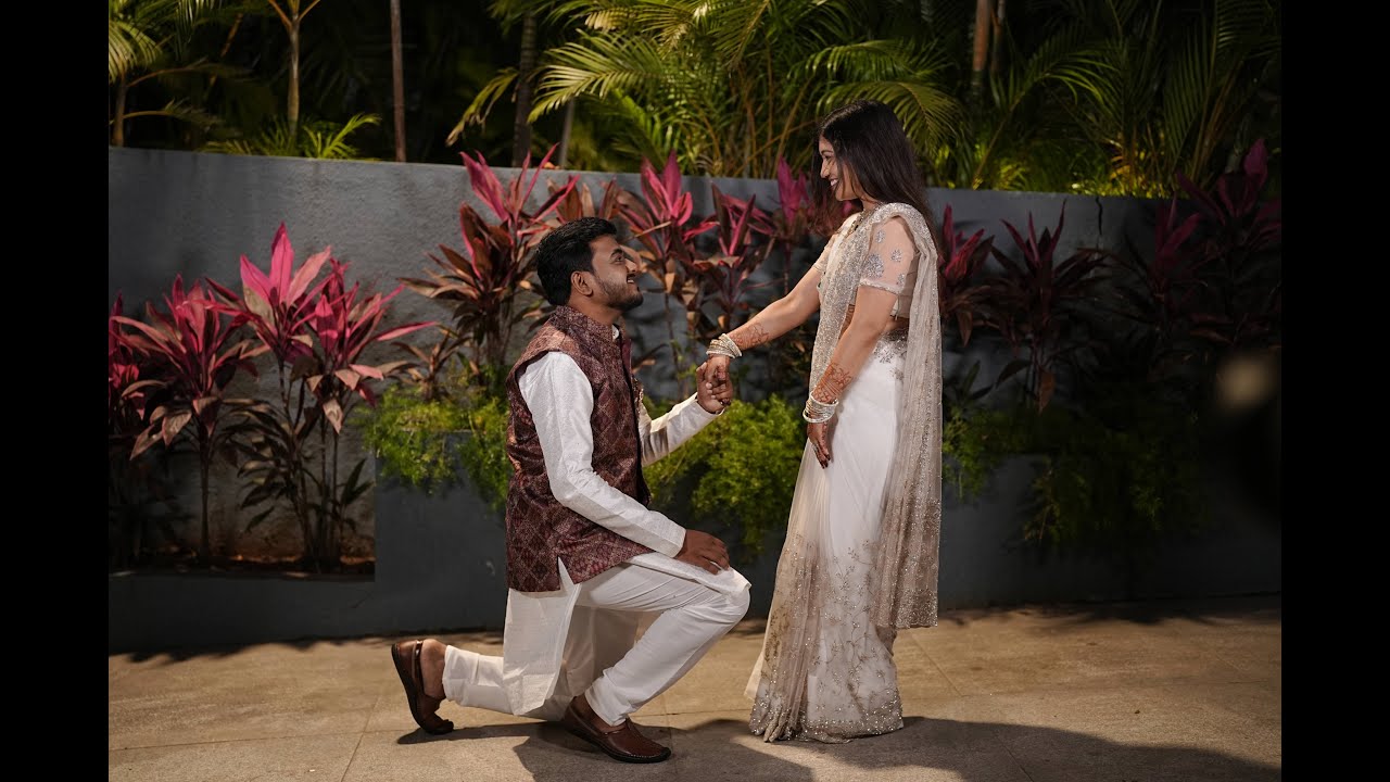 Mayur and Vishakha Engagement Video.