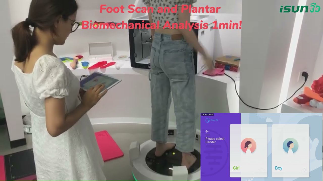 2mins Video from Foot Scan to Insoles 3D Printing