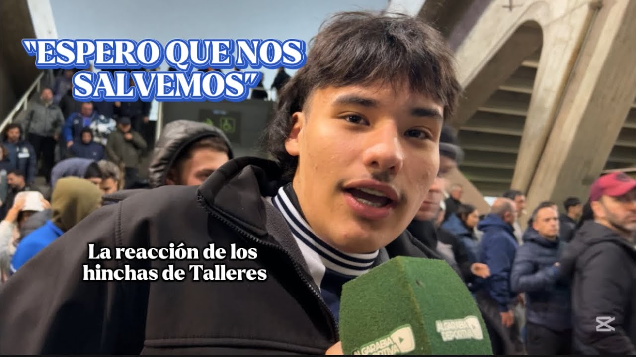 PERDIÓ TALLERES Y ASÍ REACCIONÓ SU GENTE 🏴󠁧󠁢󠁳󠁣󠁴󠁿