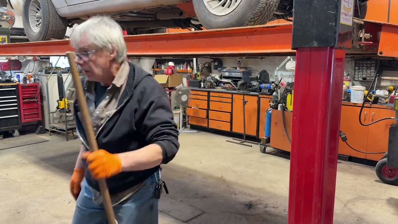 Mustang is back in shop