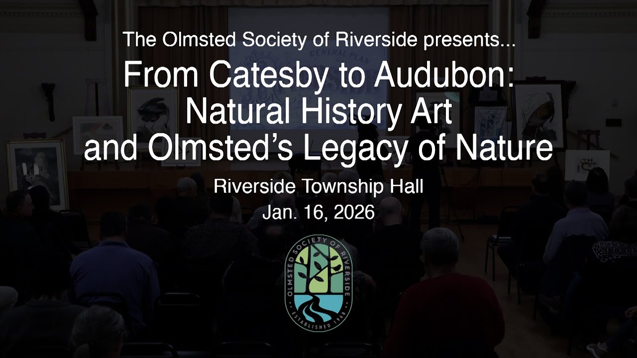 Olmsted Presentation: From Catesby to Audubon: Natural History Art and Olmsted's Legacy of Nature