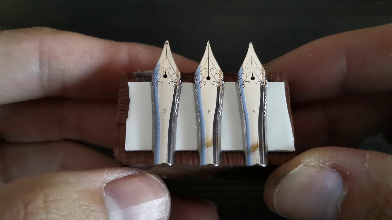 Platinum VS Rhodium plated nibs