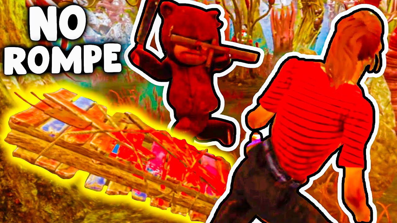 Naughty Bear NO QUIERE PARTIR! | Dead by Daylight