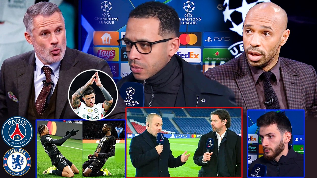 PSG vs Chelsea 5-2 Thierry Henry Goes Crazy 🔥 Goalkeeper HUGE Mistakes! Rosenior Furious Reaction