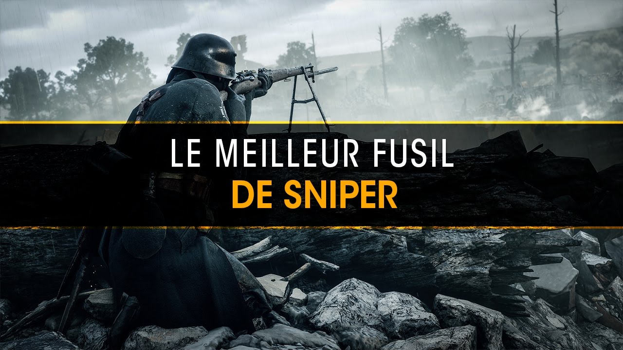 Le meilleur fusil de sniper sur Battlefield 1