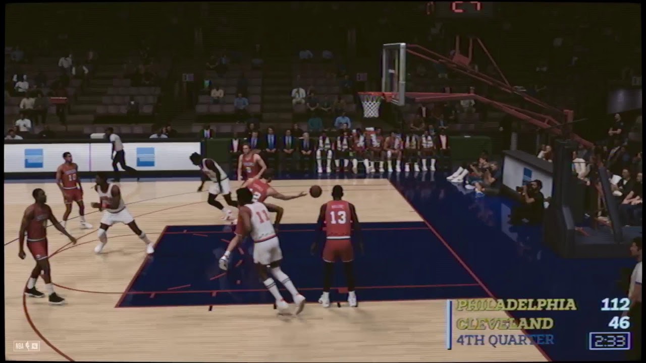 Classic NBA Basketball PHILADELPHIA (53-10) @ CLEVELAND (33-31) Full Game