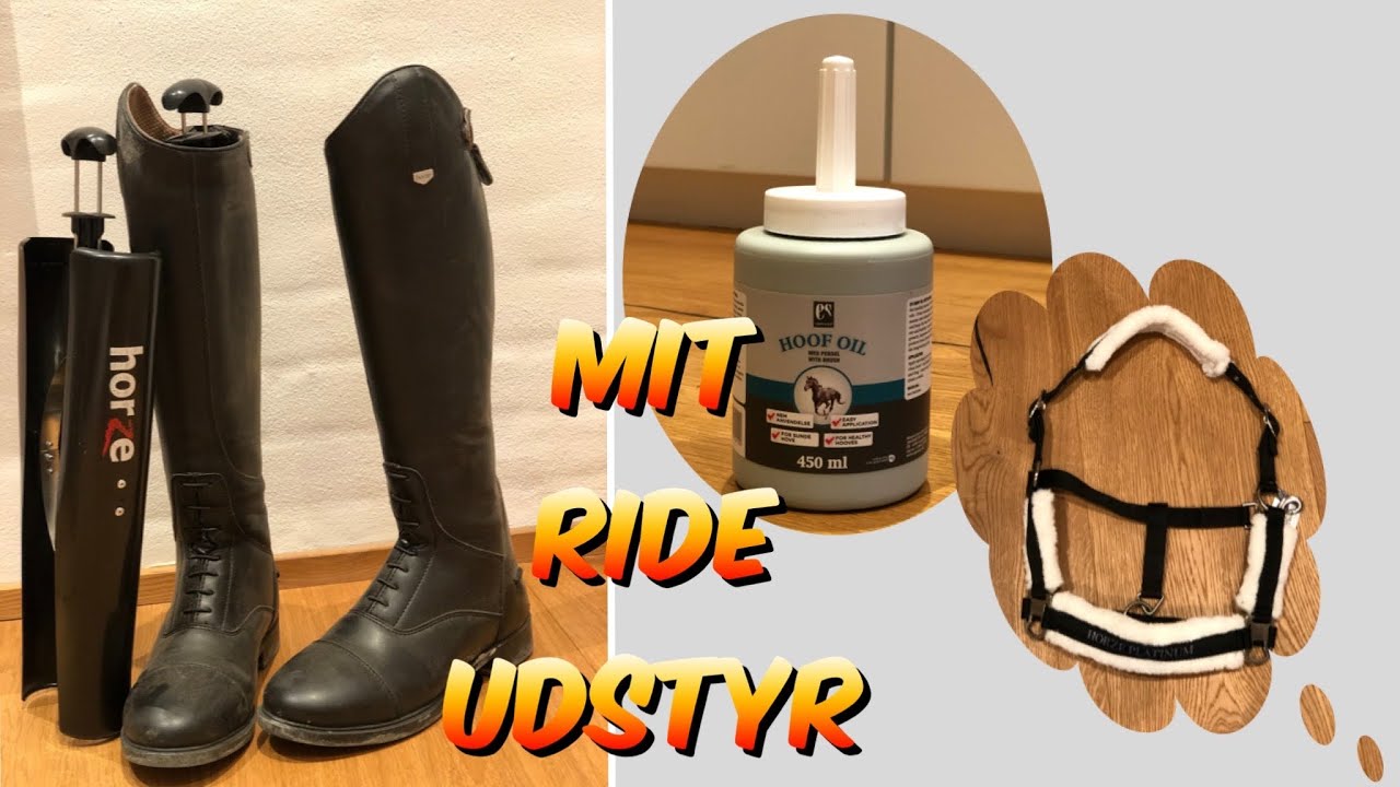 Mit Rideudstyr!