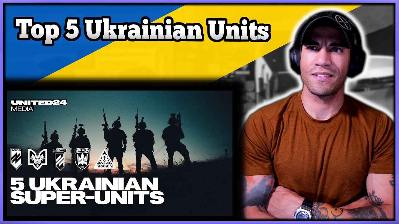 Реакция морской пехоты на 5 лучших украинских подразделений @UNITED24media