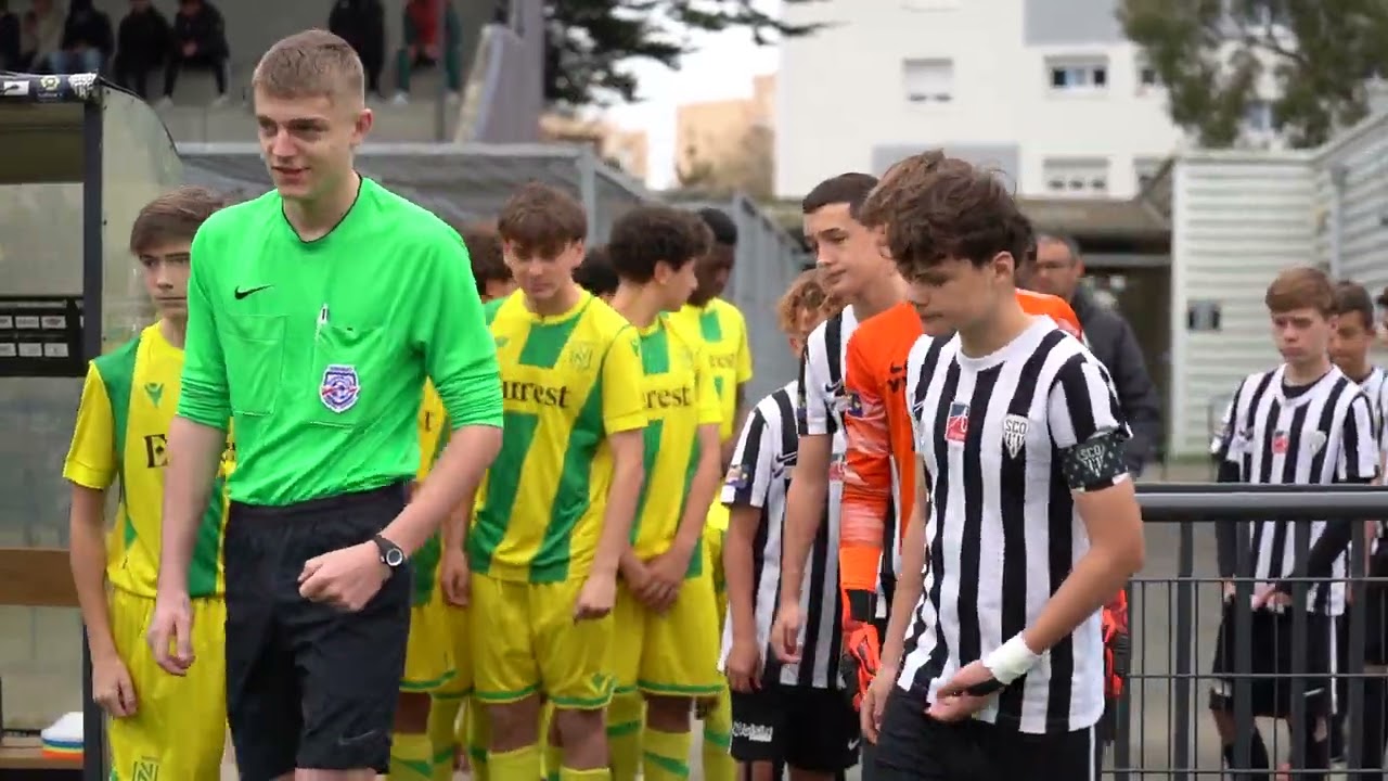 Au cœur des U14 R1 du SCO d'Angers dans le derby face au FC Nantes !