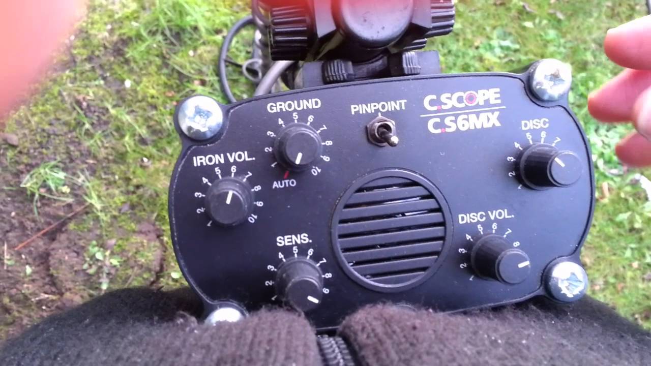 CSCOPE 6MXI V GOLDEN MASK 1+ 18KHZ DEPTH TEST