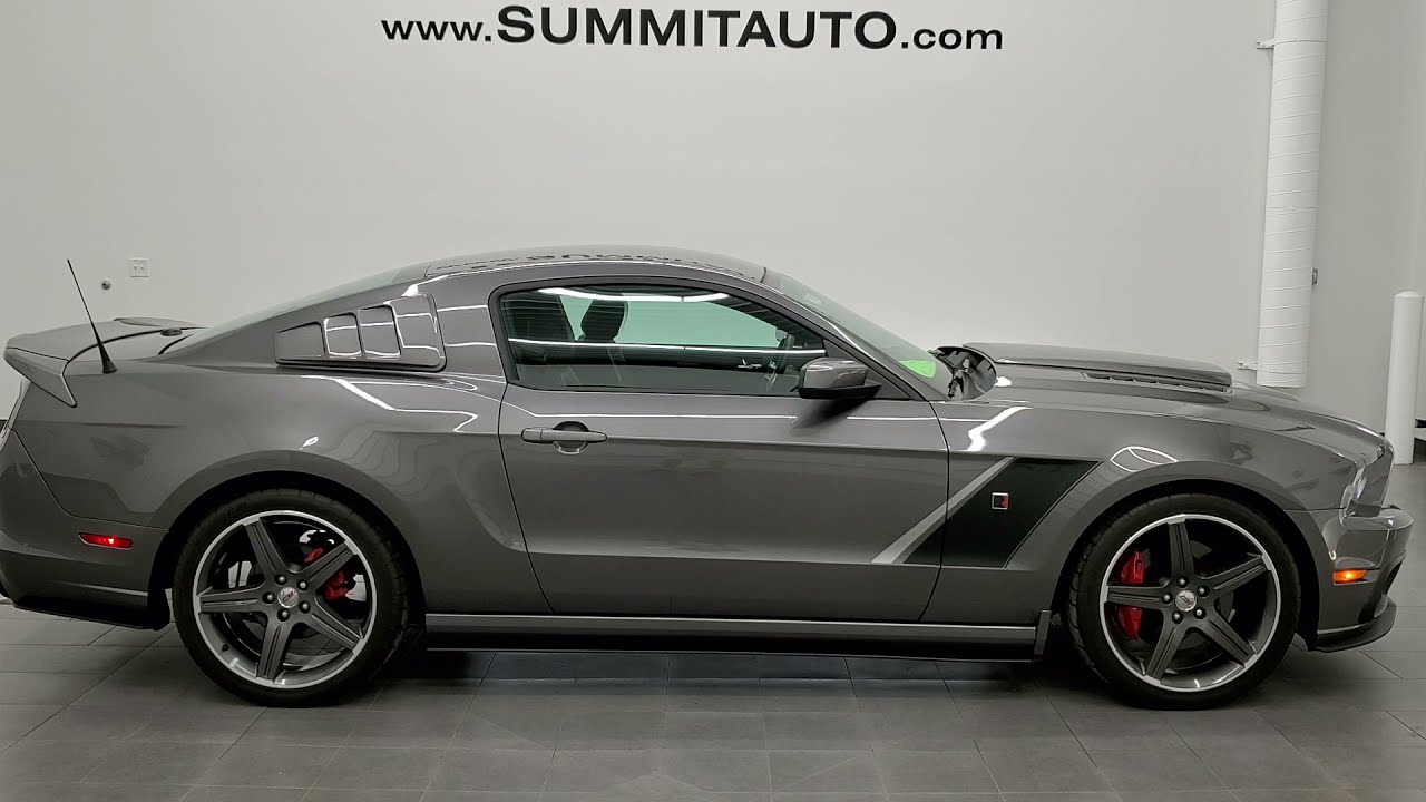 2014 FORD MUSTANG GT PREMIUM ROUSH STAGE 3 STERLING GREY WALK AROUND REVIEW 11851Z SOLD!