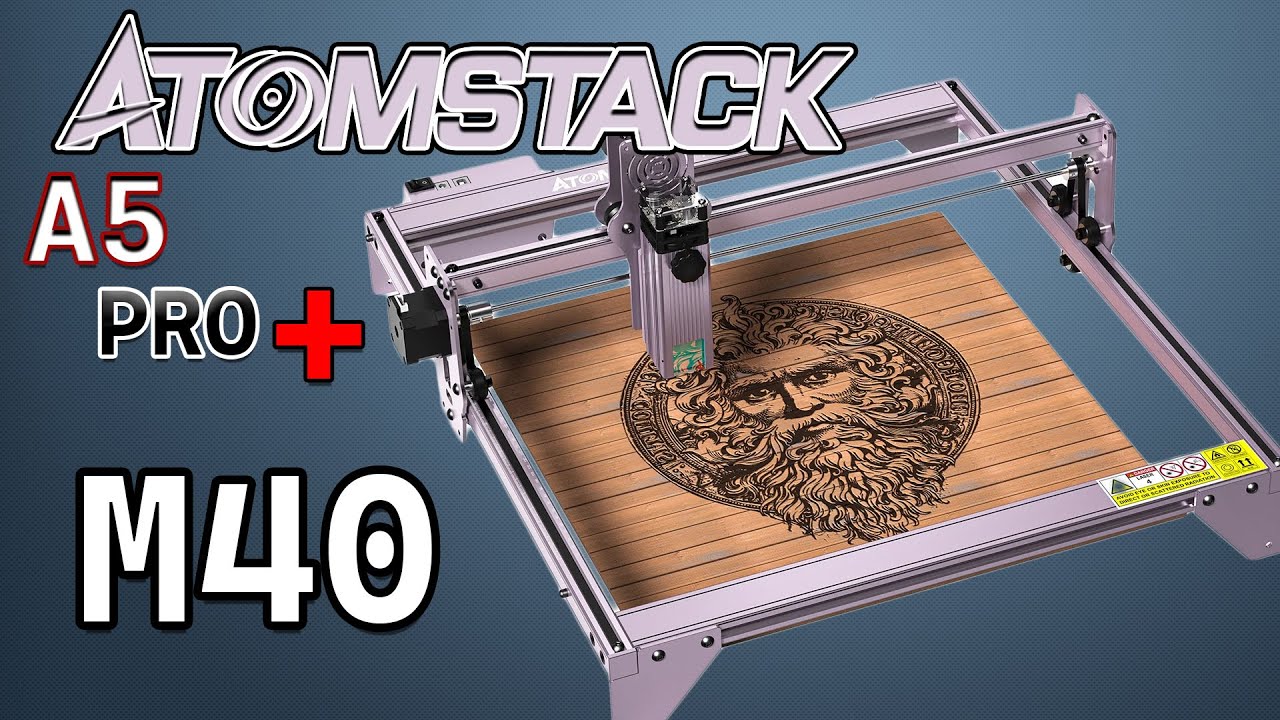 Incisore laser Atomstack A5 PRO + M40 . Ottima per l'incisione, ma.....