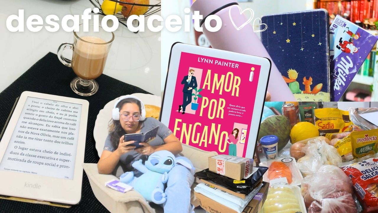 VLOG DE LEITURA 📖 | Li Amor por Engano (Lynn Painter) em um desafio indicado pelos inscritos