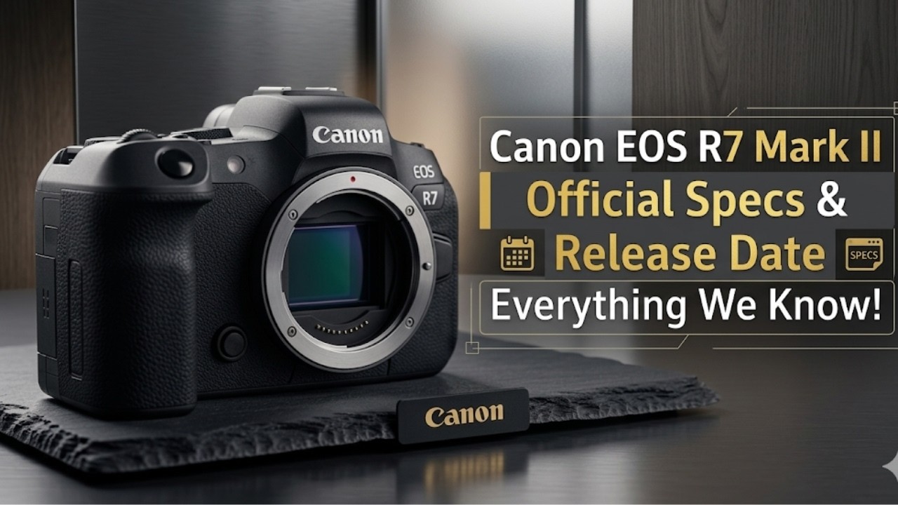 [Wielka nowina] Czy w końcu potwierdzono, że Canon eos R7 Mark II będzie aparatem bez mechaniczne...