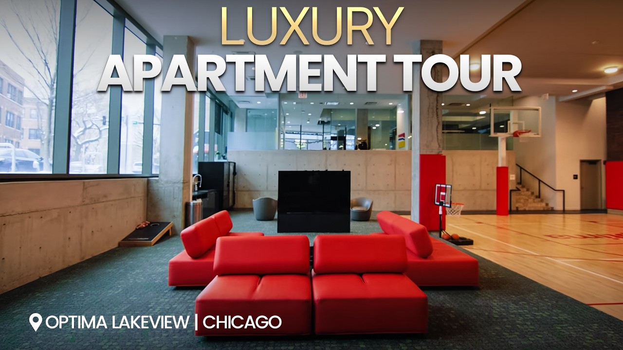 Inside a Luxury 3-Bedroom Apartment at Optima Lakeview | Chicago Property Tour
