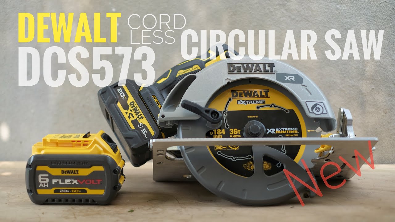 เลื่อยวงเดือนรุ่นใหม่ DEWALT DCS573