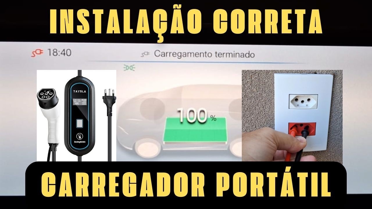 COMO INSTALAR a TOMADA CORRETA para CARREGAR BYD SONG PRO + DICA de CARREGADOR ALTERNATIVO 🔋⚡️