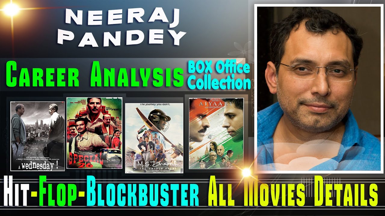 Director Neeraj Pandey Hit and Flop Movies List with Box Office Collection Analysis