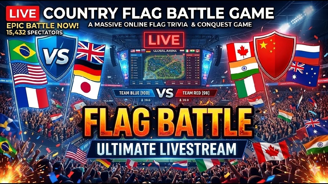 The Ultimate Country flags Battle - Who will survive 🌏🔥 14th March 2026 #part4