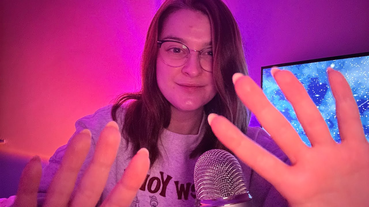 ASMR Plucking Away Your Negative Energy ✨ Low Light Personal Attention for Sleep