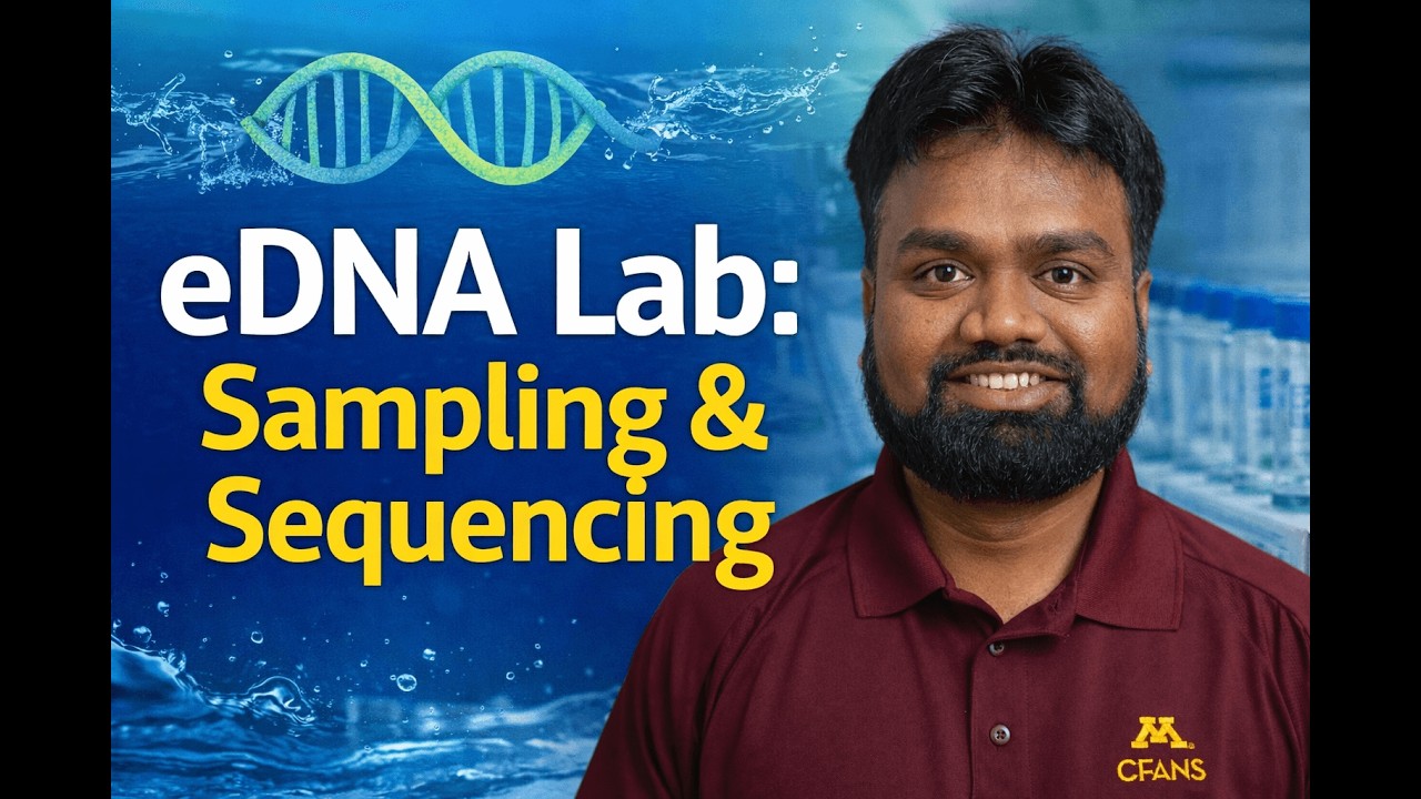 eDNA Lab: Sampling, Extraction, PCR, and Sequencing Overview