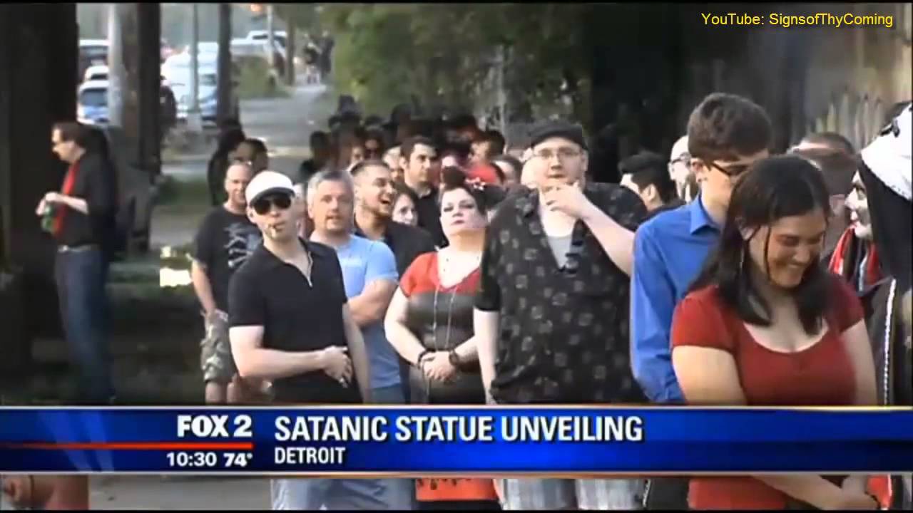Satanic Baphomet Statue unveiled in Detroit after rejection at Oklahoma capitol