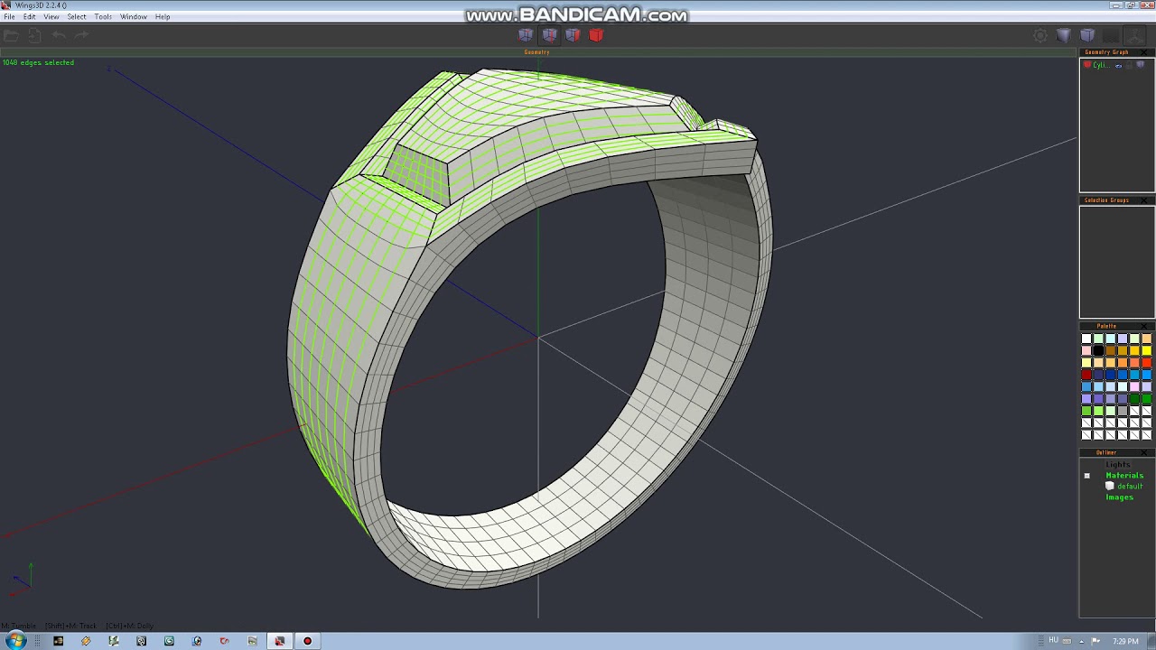 Wings 3D basic ring