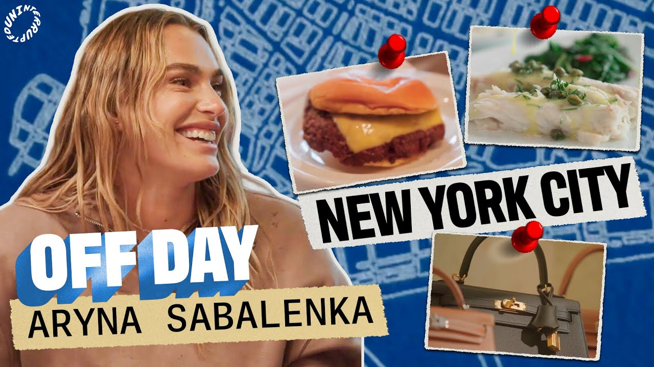 Aryna Sabalenka Takes New York City | OFF DAY