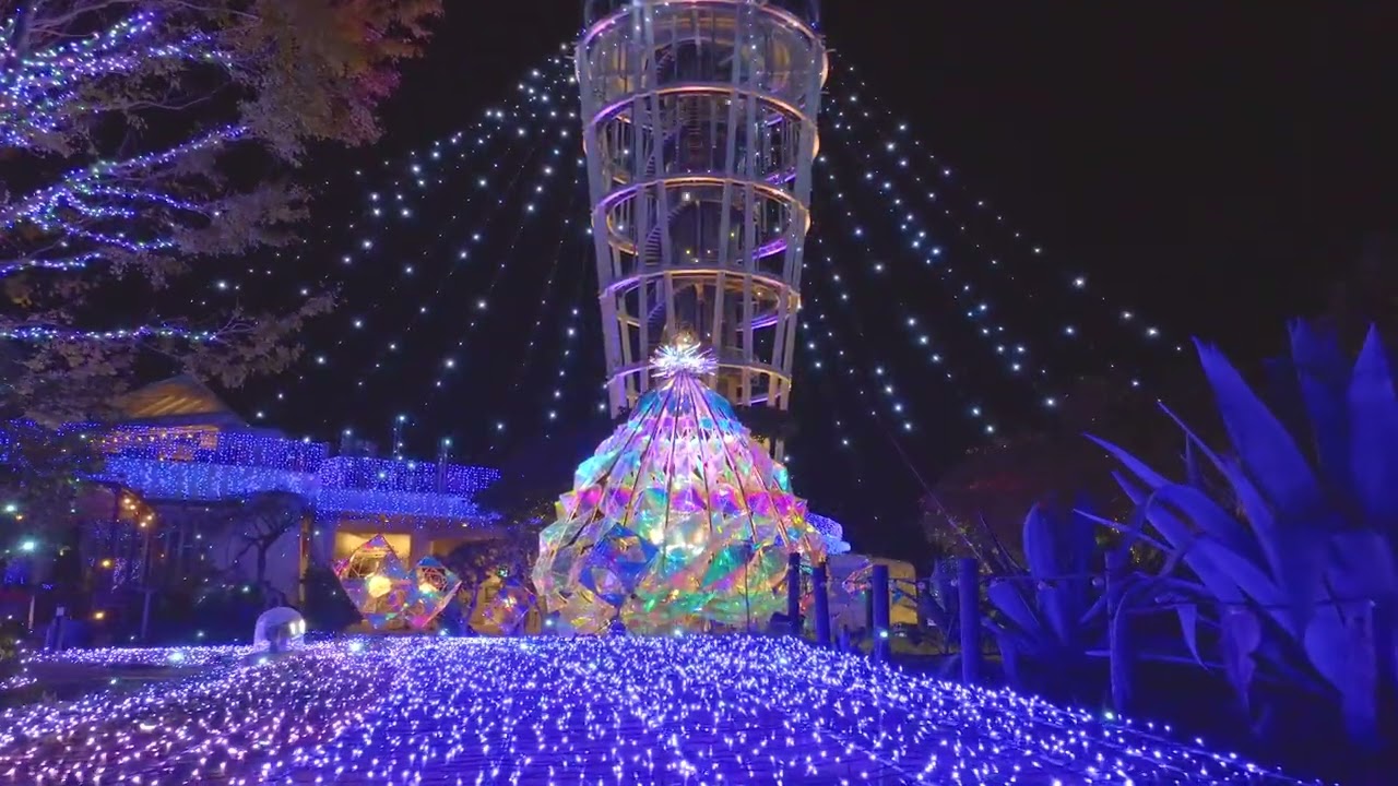 【関東三大イルミネーション】湘南の宝石2024～江の島を彩る光と色の祭典～最新映像をお届け