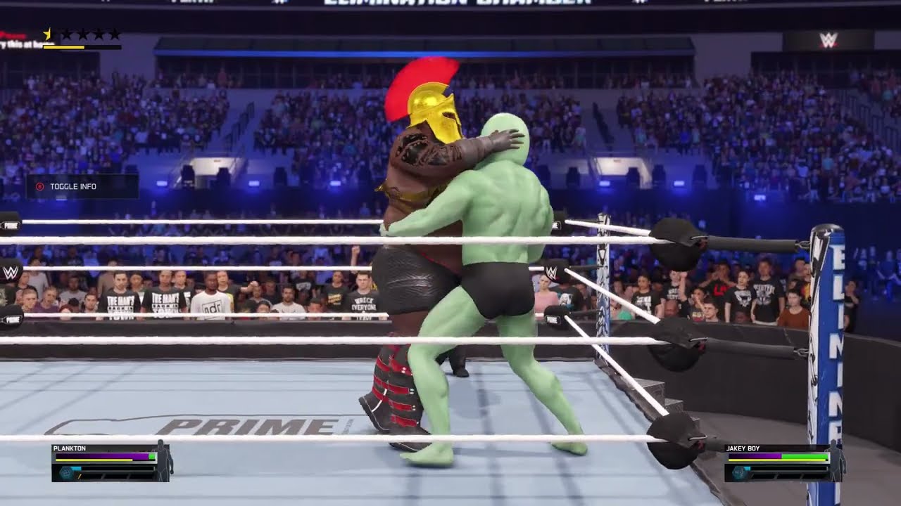 WWE 2K25 Season 5 Part 16 Jakey boy vs Plankton (Jake Championship)