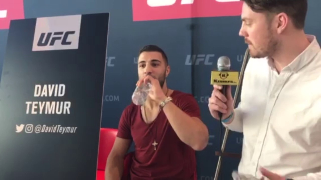 Intervju David Teymur, UFC 209