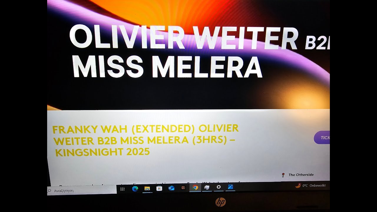 MISS MELERA B2B OLIVIER WEITER - KINGS NIGHT 2025-ALL NIGHT ALL