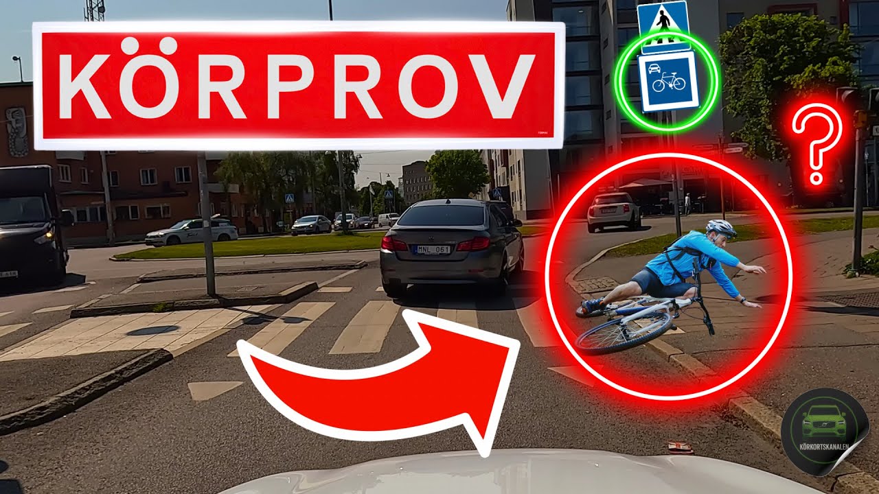 UNDERKÄND uppkörning – Allt gick bra… tills DET HÄR hände! ❌  #uppkörning #körkort 