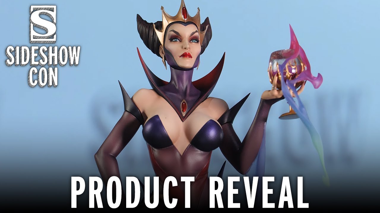 Evil Queen J Scott Campbell Fairytale Fantasies Statue Reveal | Sideshow Con 2022