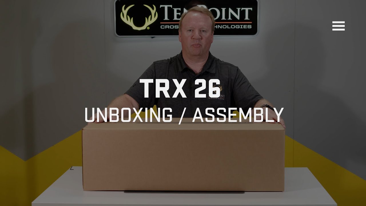 TenPoint TRX 26 Crossbow Unboxing and Assembly | TenPoint Crossbows