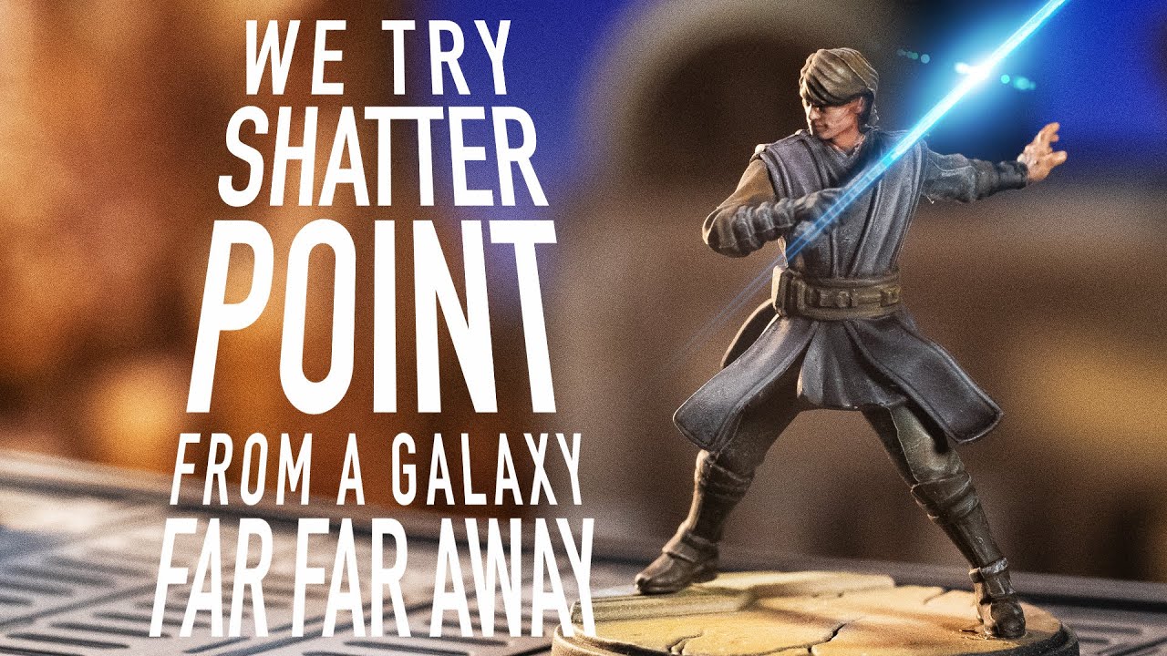 Star Wars Shatterpoint: Live Stream Battle Report - Anakin vs Darth Maul