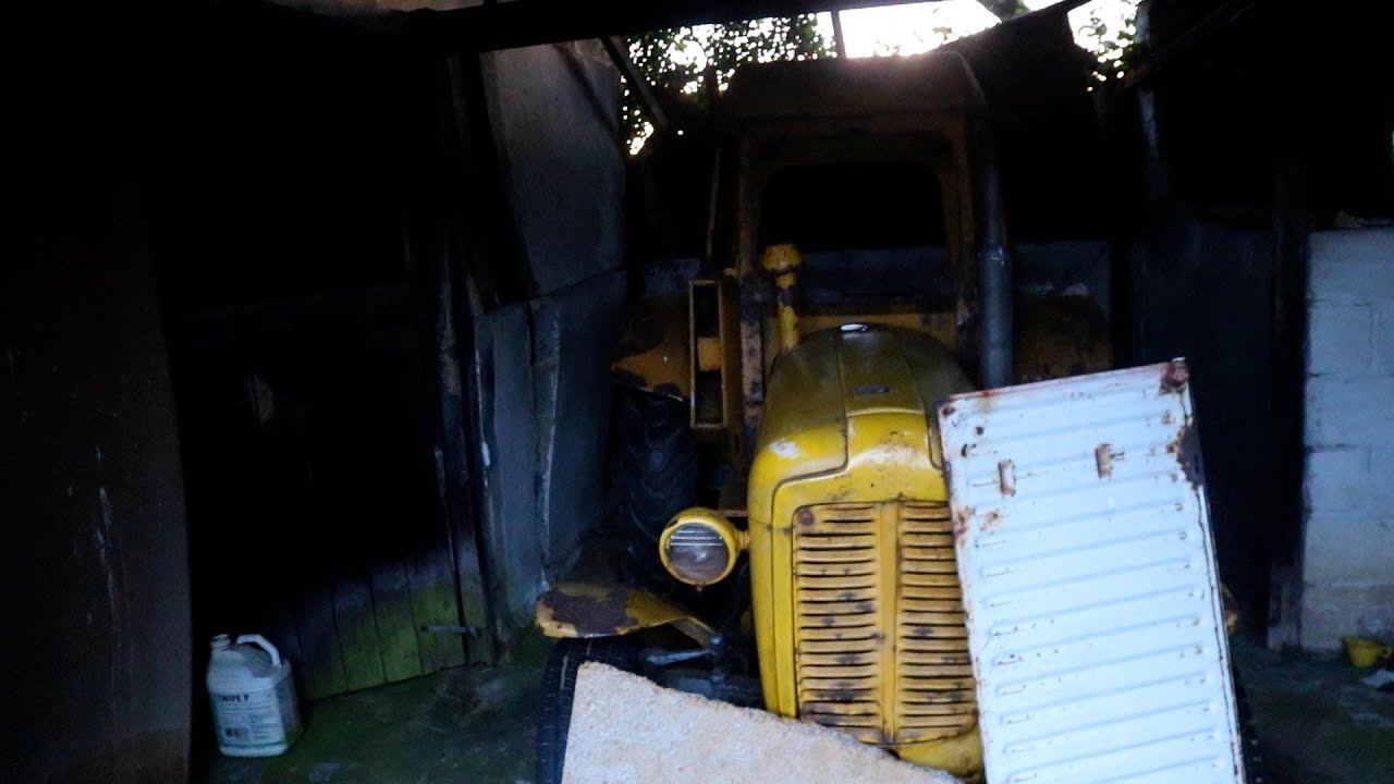 Old Tractor Found In Abandoned Barn