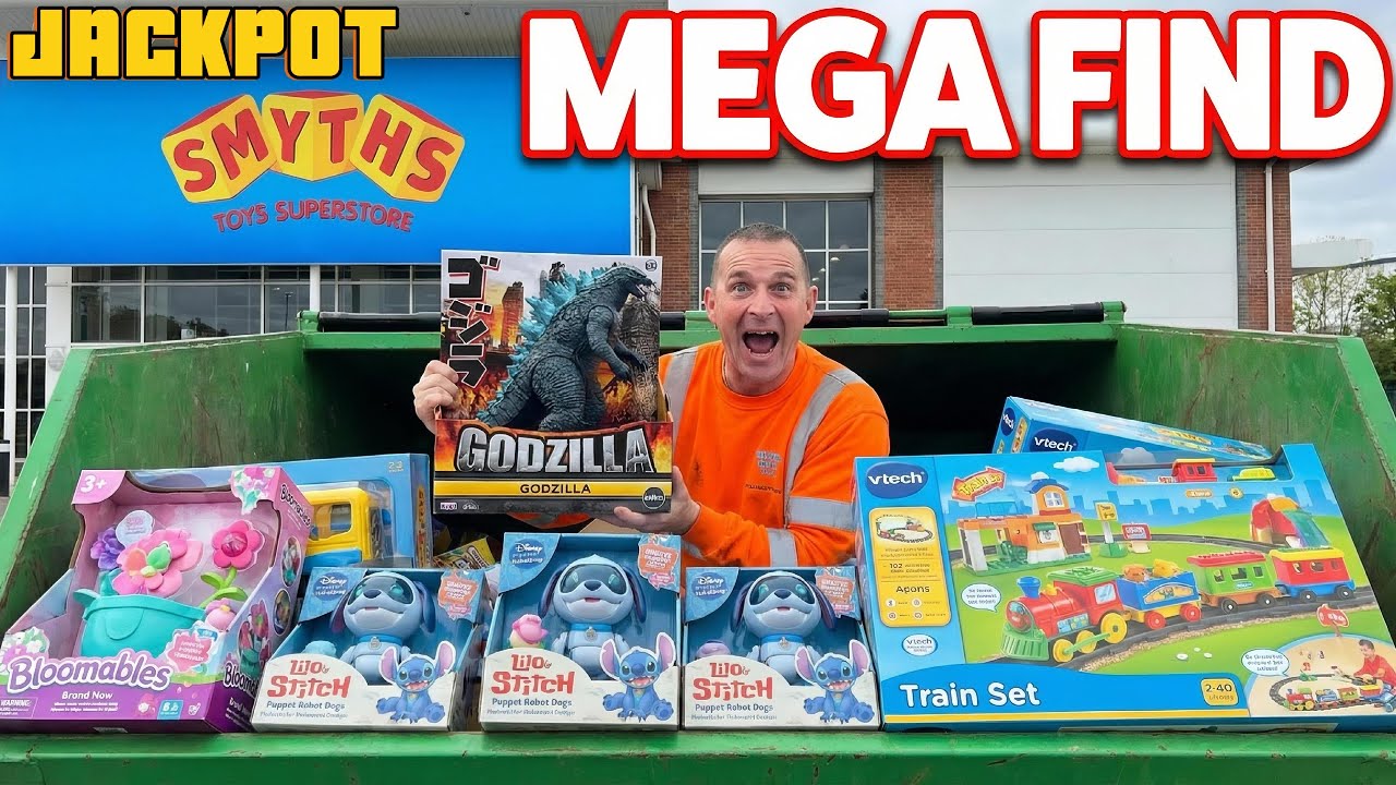 😲INSANE £500 SMYTHS TOYS JACKPOT😲PLUS MUCH MORE, DUMPSTER DIVING UK RETAIL PARKS