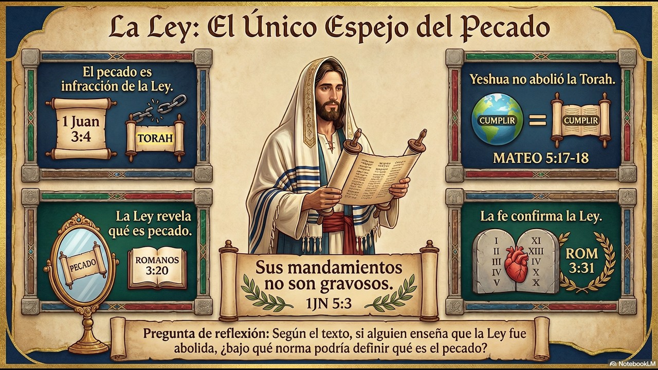 196 Pecado definido por la ley. Sin ley no hay pecado. Rom 3:20, 1Jn 3:4.