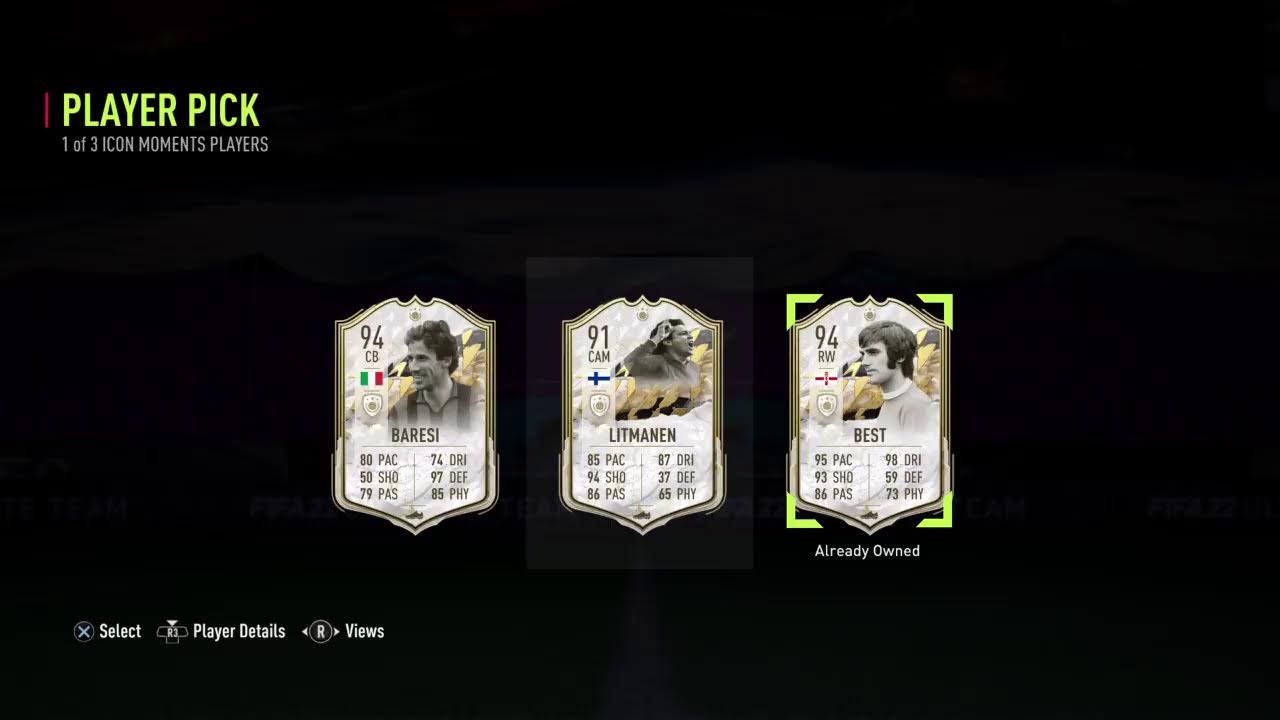 94+ Icon Moments Pack