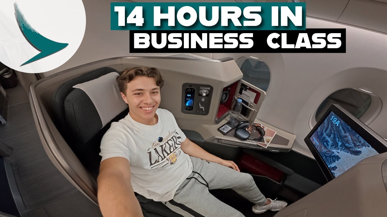 Я ПРОВЕЛ 14 ЧАСОВ В БИЗНЕС-КЛАССЕ АВИАКОМПАНИИ CATHAY PACIFIC: стоит ли повышать класс обслуживания?