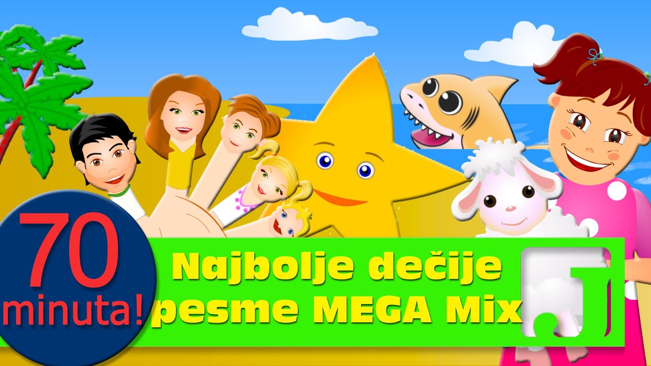 Najbolje dečije pesme MEGA MIX | Pesme za decu | Jaccoled