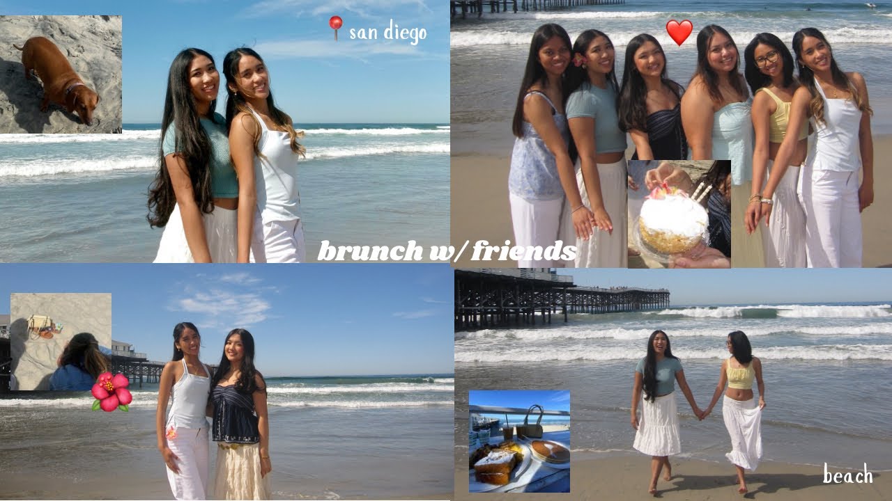 spend a day w/ friends, brunch, taking pictures, exploring san diego