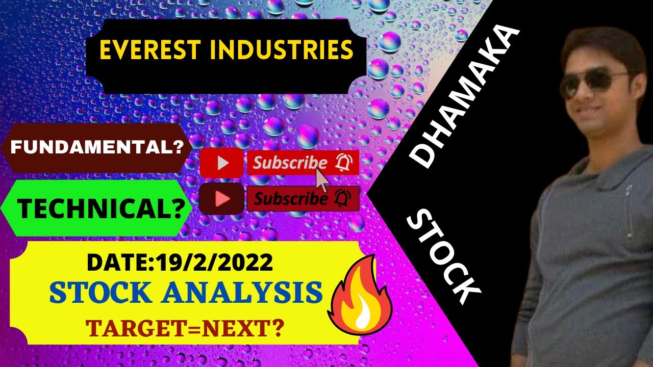 EVEREST INDUSTRIES STOCK ANALYSIS ON 19.2.22| EVEREST INDUSTRIES SHARE ANALYSIS | EVEREST INDUSTRIES