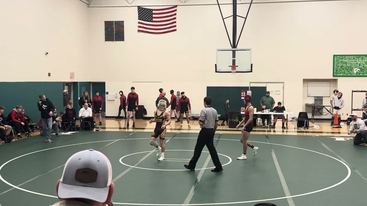 Jackson wrestling Freeland 12/20/25 match 1 of 5
