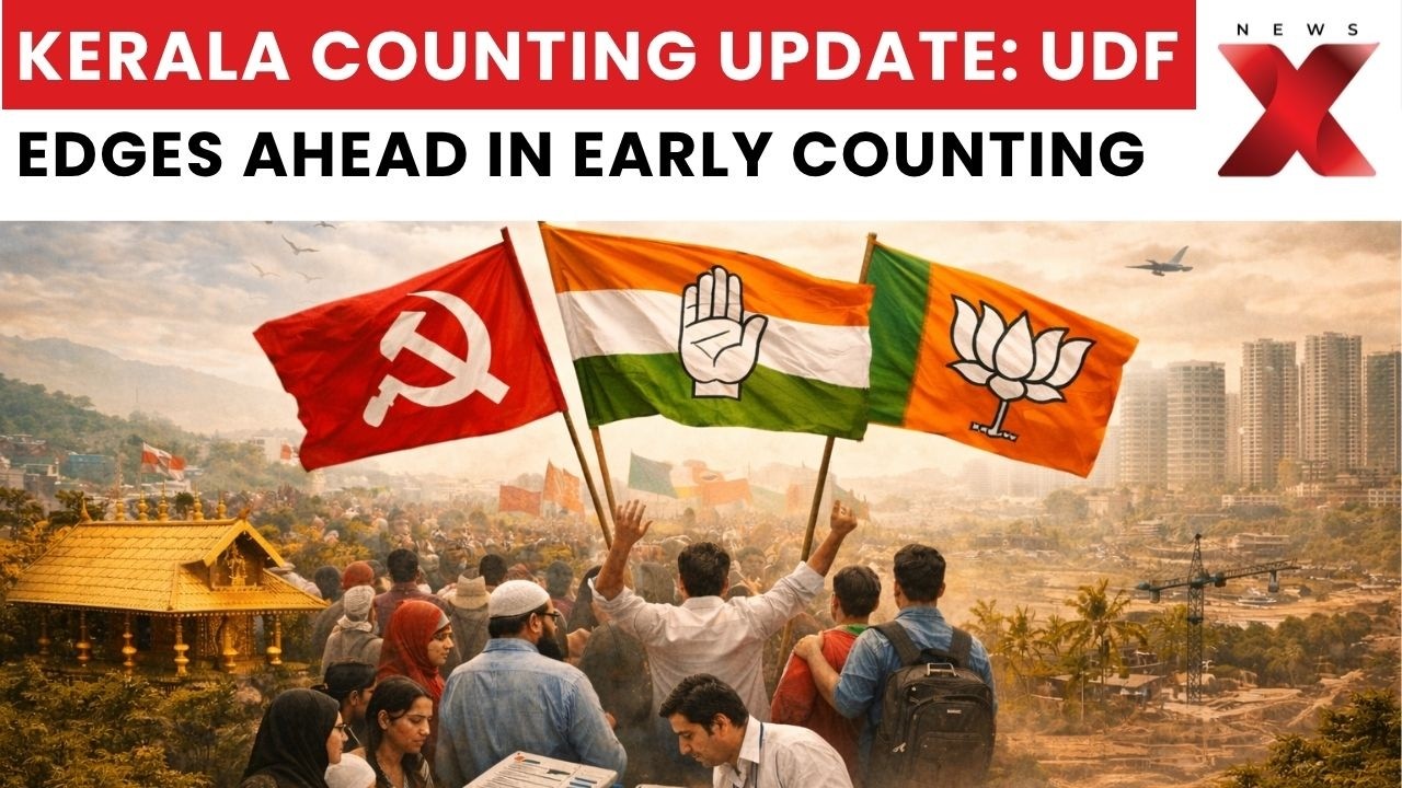 Kerala Counting Update: UDF Ahead as Early Trends Roll In | NewsX