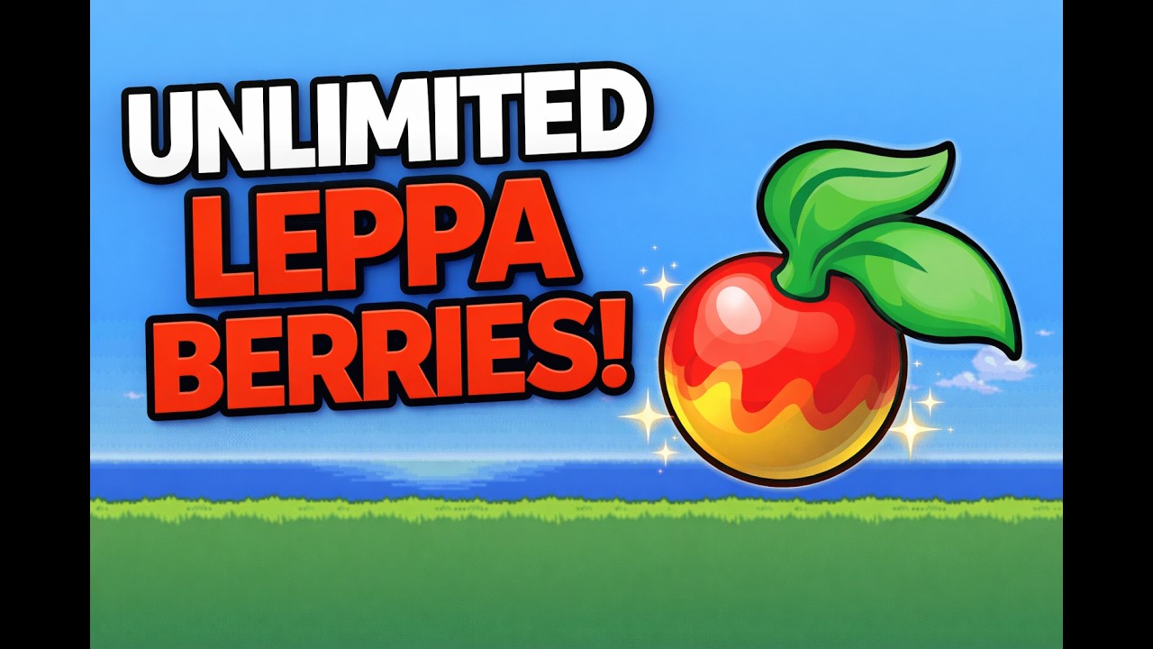 The BEST Leppa Berry Farm in PokeMMO (Infinite Berries)