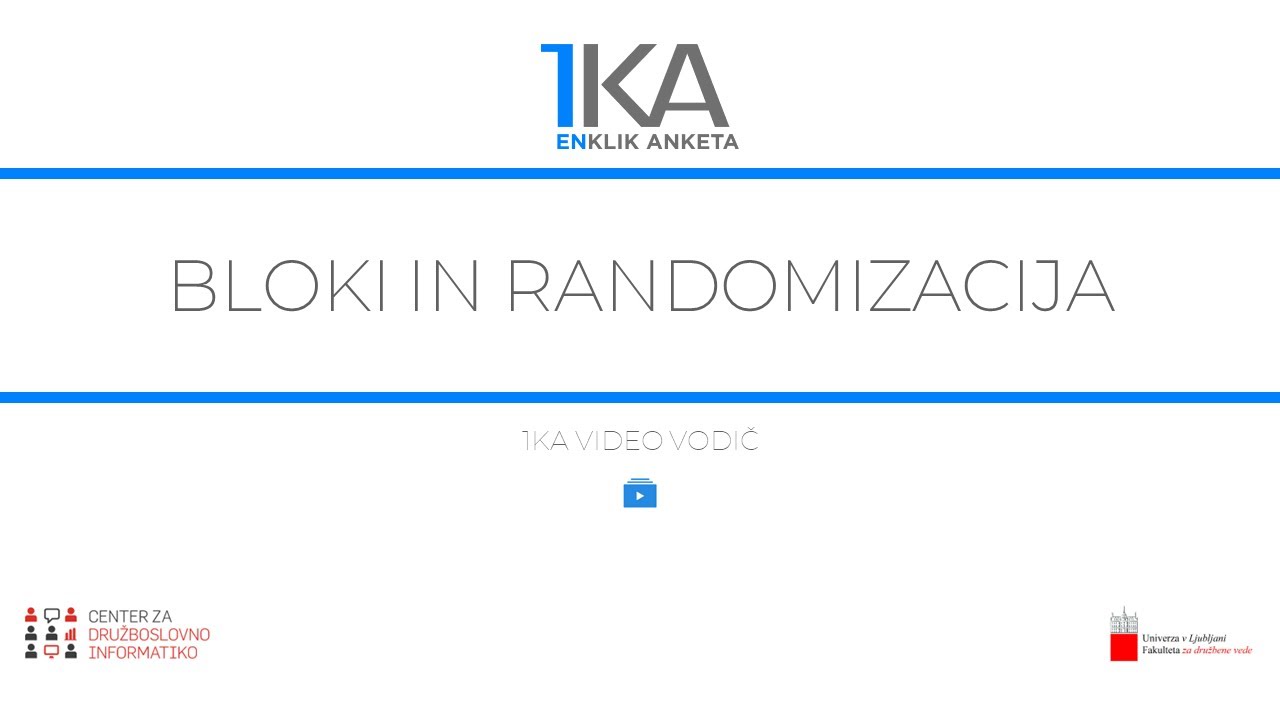 Bloki in randomizacija