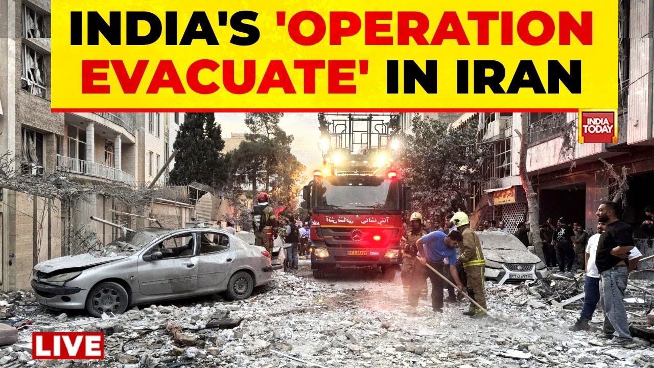 LIVE: Indian Embassy Begins Evacuation From Tehran | India Tells Its Nationals To Leave Tehran