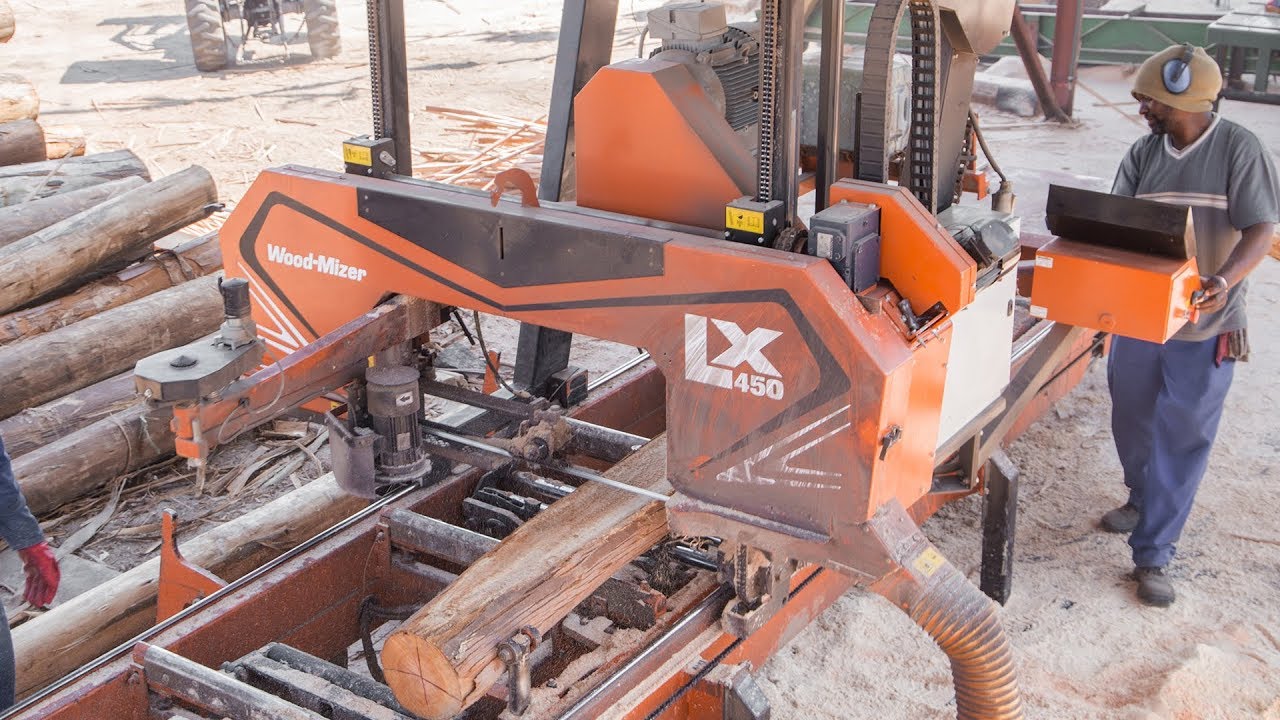 Wood-Mizer’s New Twin Rail LX450 sawmill in South Africa | Wood-Mizer